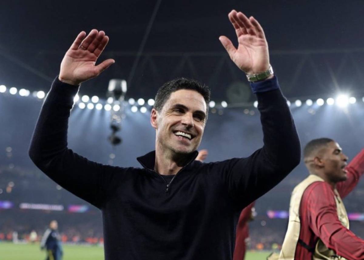 “Some people have criticised how Arsenal celebrated at the end of the game…”
Mikel Arteta: “I think...