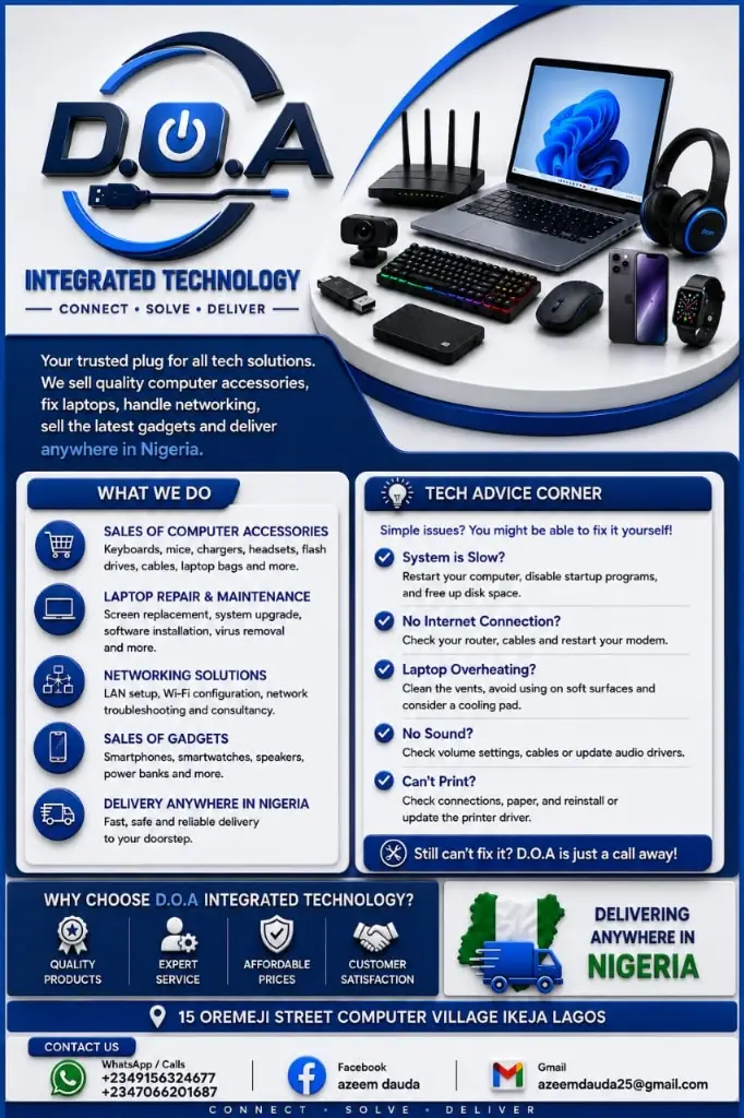 Looking for a trusted plug for all your tech solutions? ๐
From premium computer accessories and the...