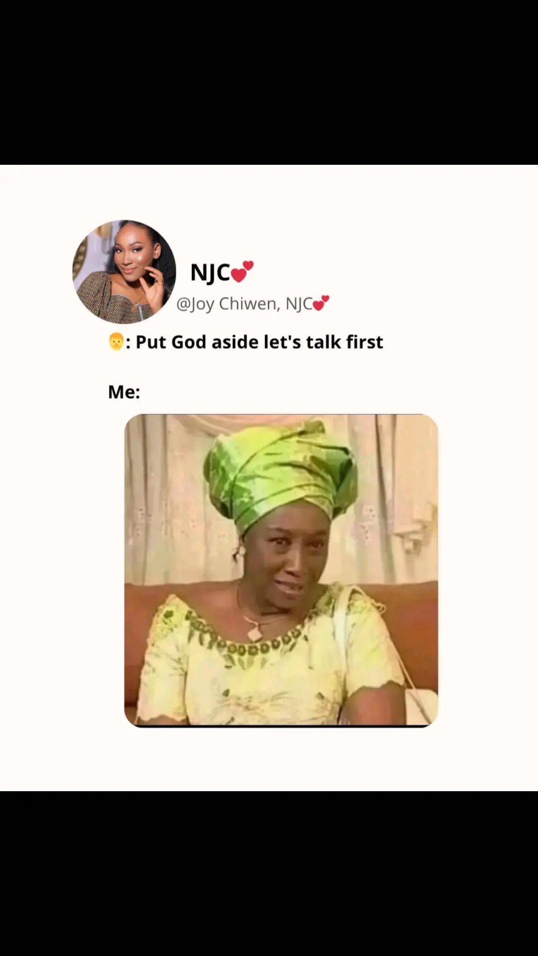 You don't mean it ๐๐๐๐
#viral
# NJC๐
#meme