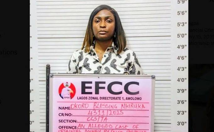 Alleged N36m fraud: Blessing CEO arraigned, remanded in EFCC custody