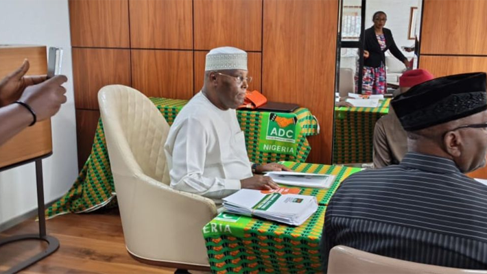 2027: Atiku appears before ADC presidential screening committee in Abuja