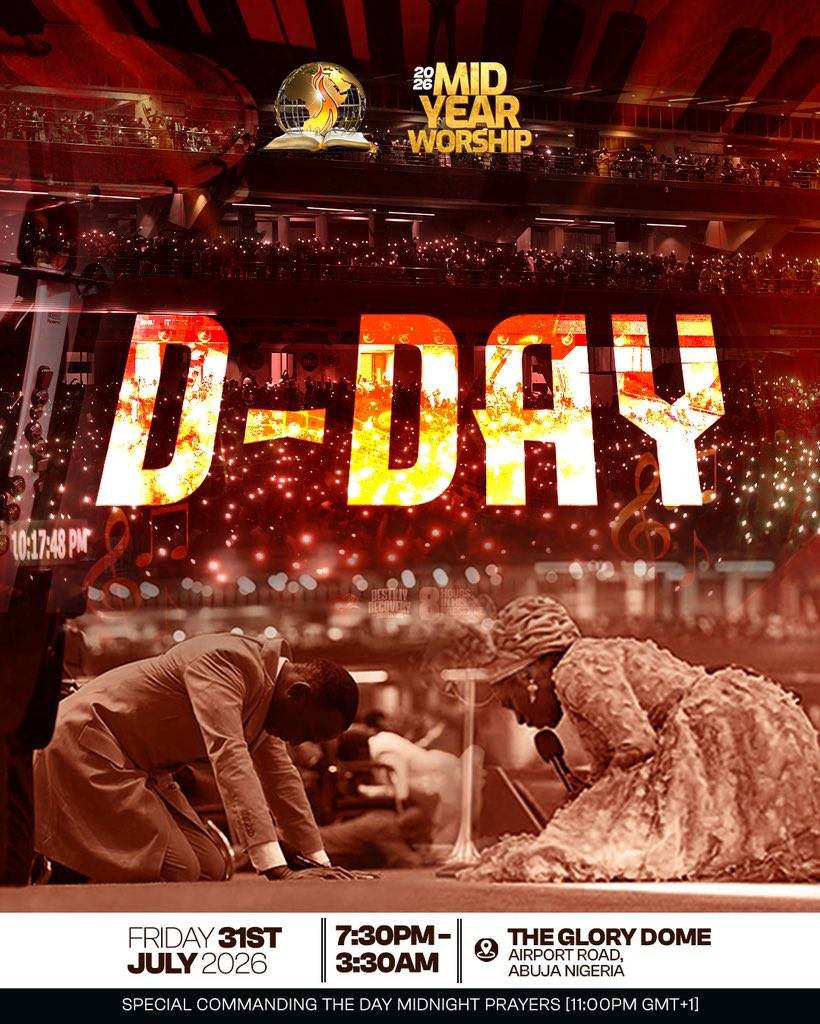 D-DAY — MID-YEAR WORSHIP 2026 | HIS MERCY ENDURETH FOREVER 🔥🎺

The wait is over. Today is the day...