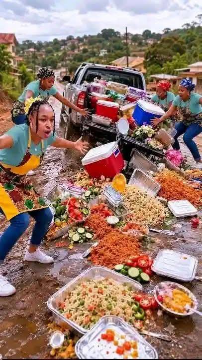 If you were the celebrant and the caterer sent this picture to you like this....
What would you do?