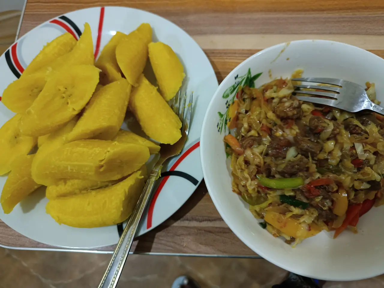 Breakfast is ready ๐
Make una come manage am with me.๐