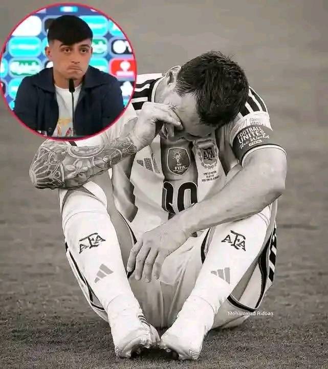 #FIFA2026WORLDCUP
PEDRI ๐ฃ๏ธ: I couldn't even look at Messi. It felt like I had lost too. Lamine and a...