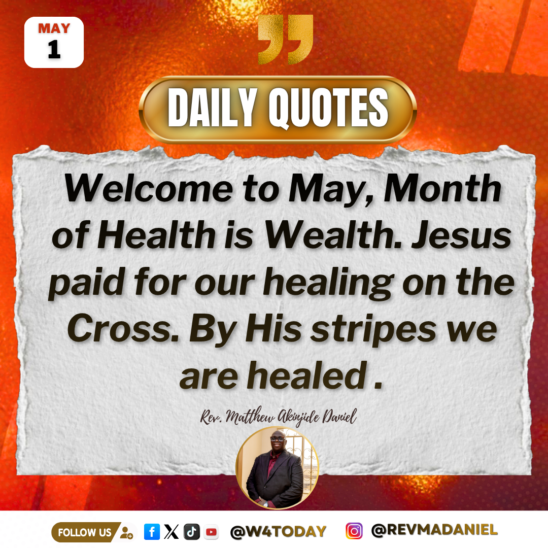 Post by Rev Jide Daniel