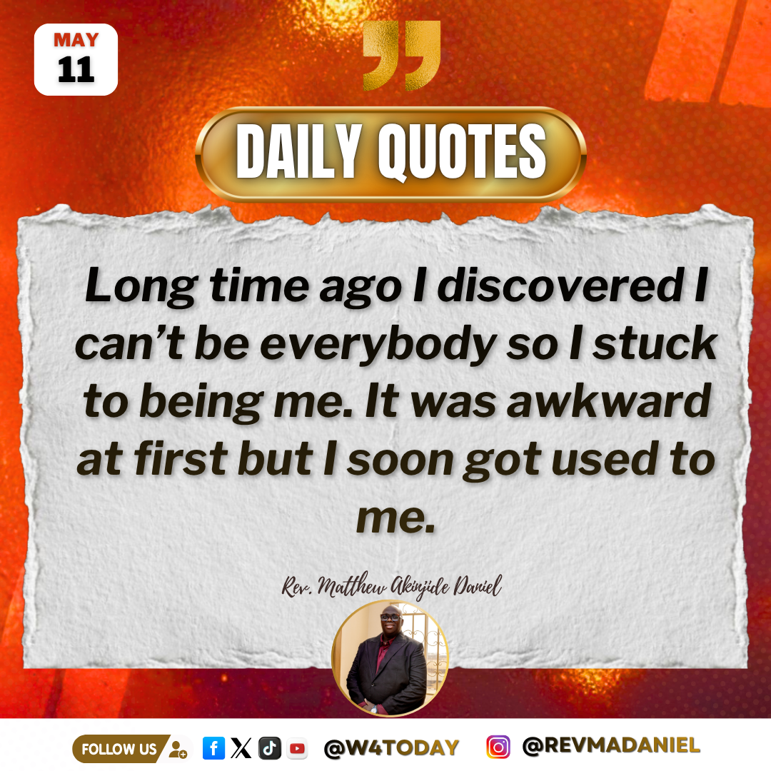 Post by Rev Jide Daniel