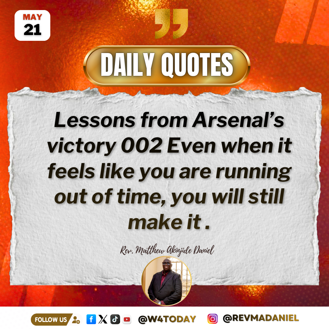 Post by Rev Jide Daniel