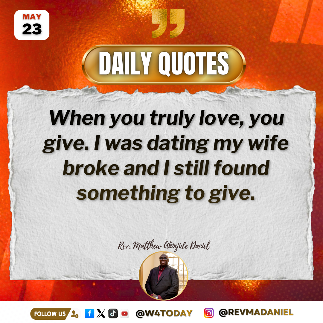 Post by Rev Jide Daniel