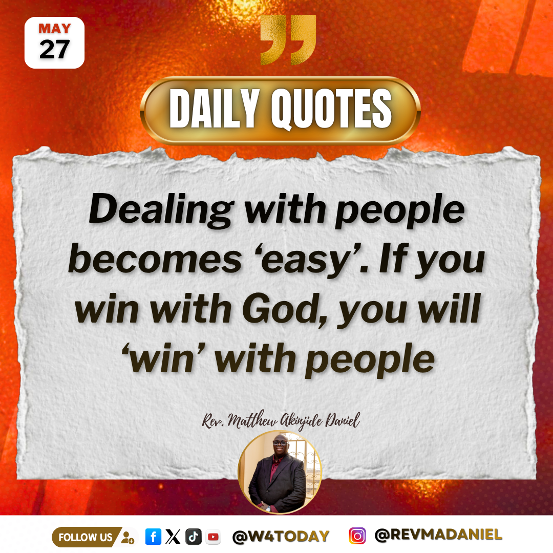 Post by Rev Jide Daniel