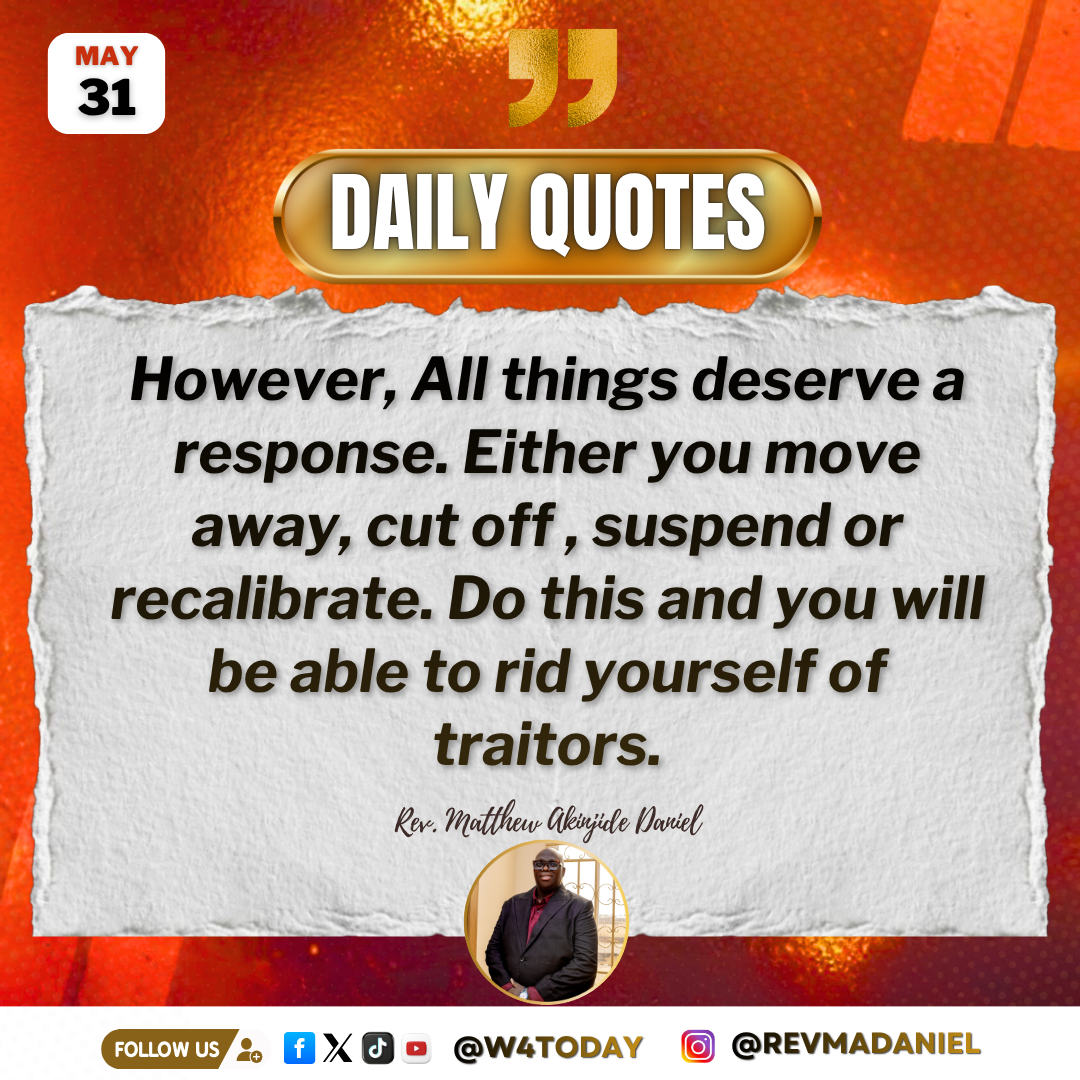 Post by Rev Jide Daniel