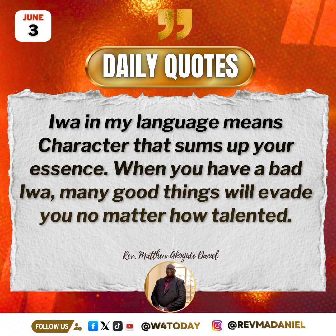 Post by Rev Jide Daniel