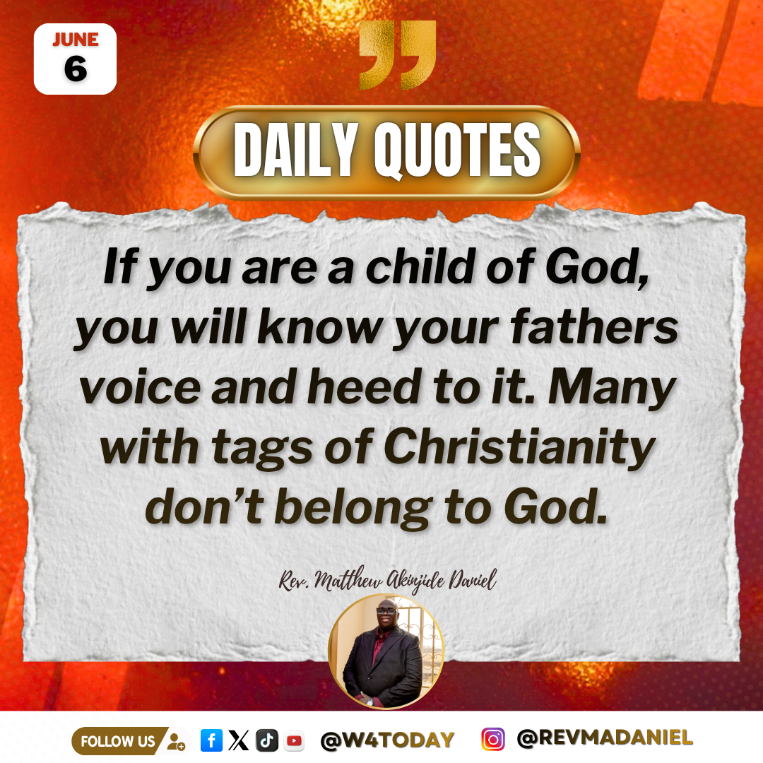Post by Rev Jide Daniel
