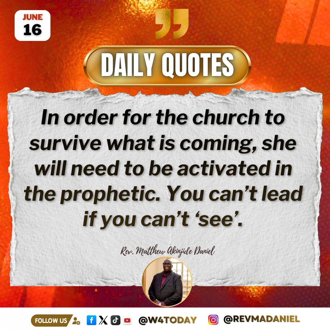 Post by Rev Jide Daniel