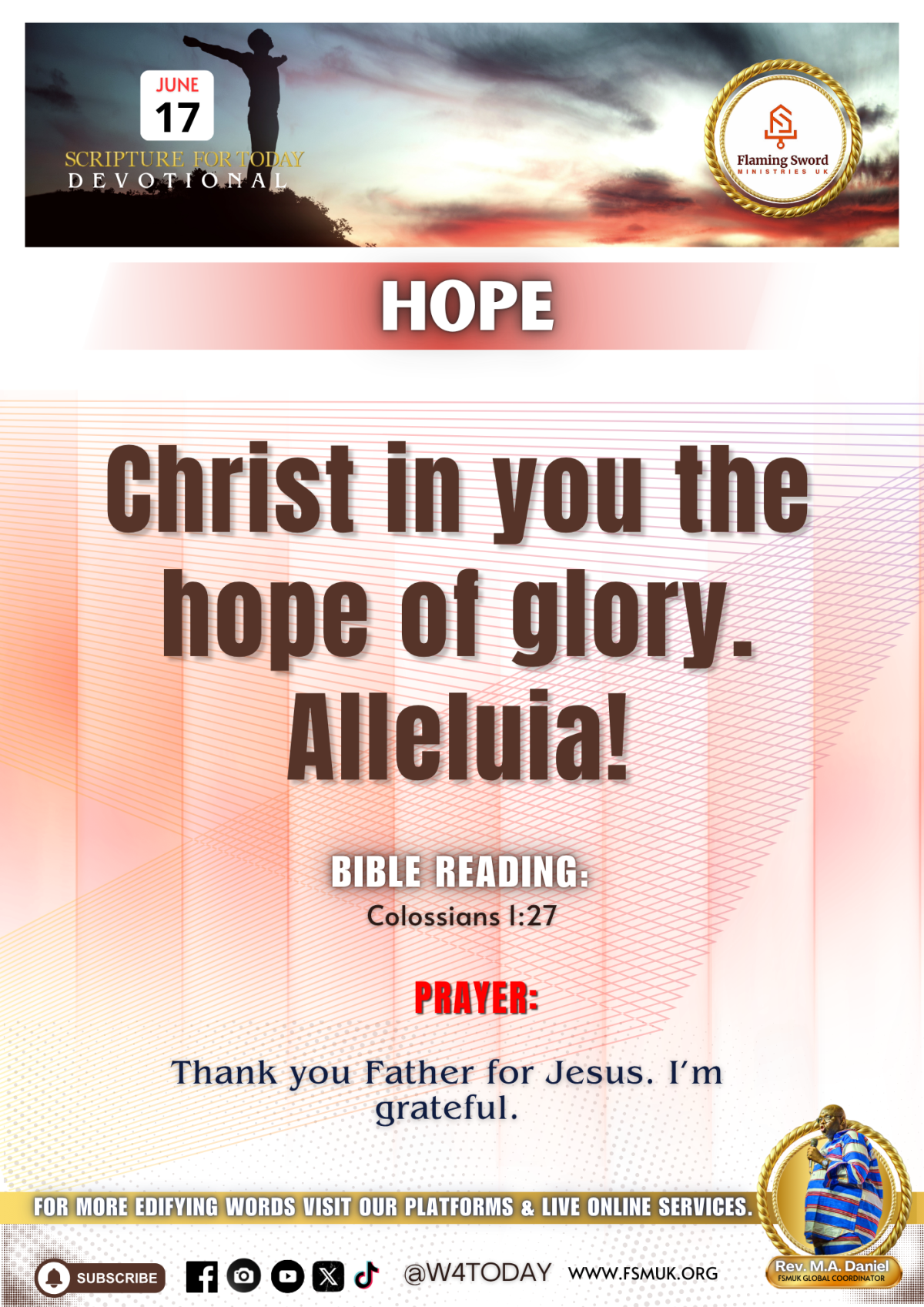 Post by Rev Jide Daniel