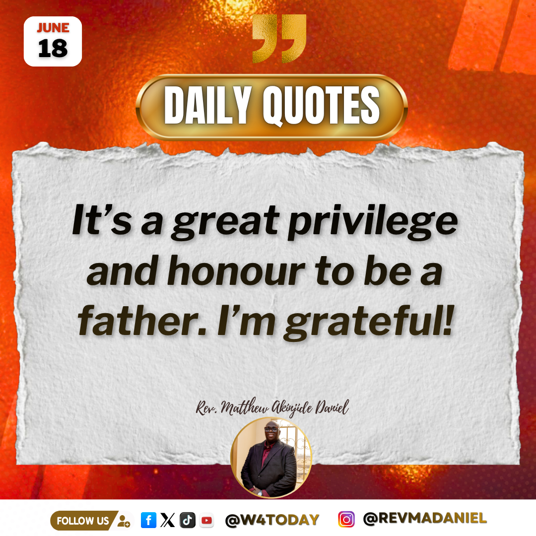 Post by Rev Jide Daniel