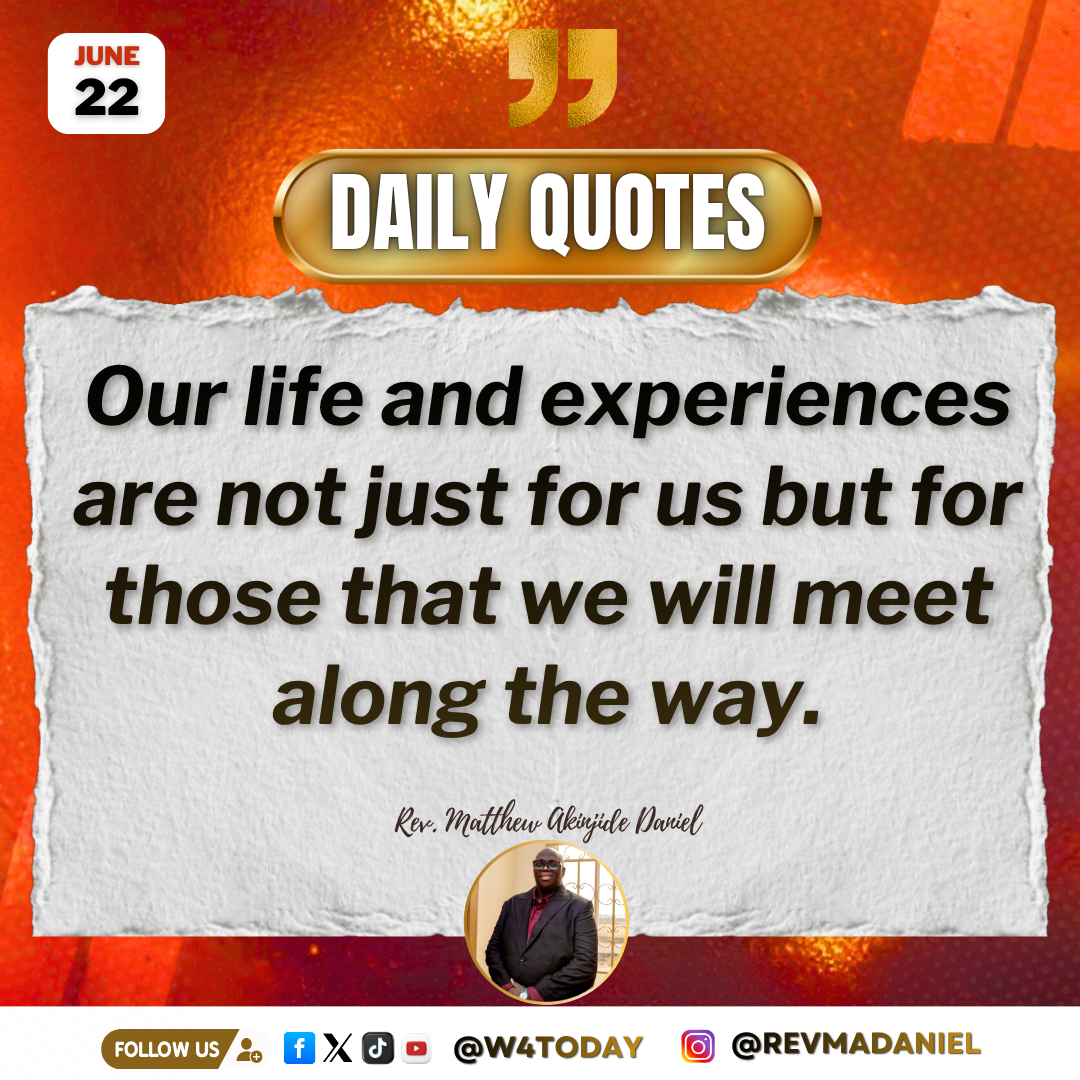 Post by Rev Jide Daniel