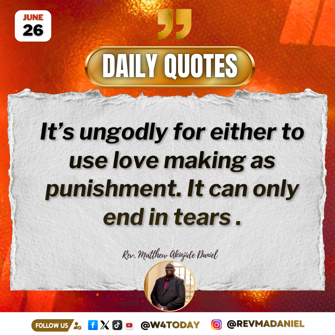 Post by Rev Jide Daniel