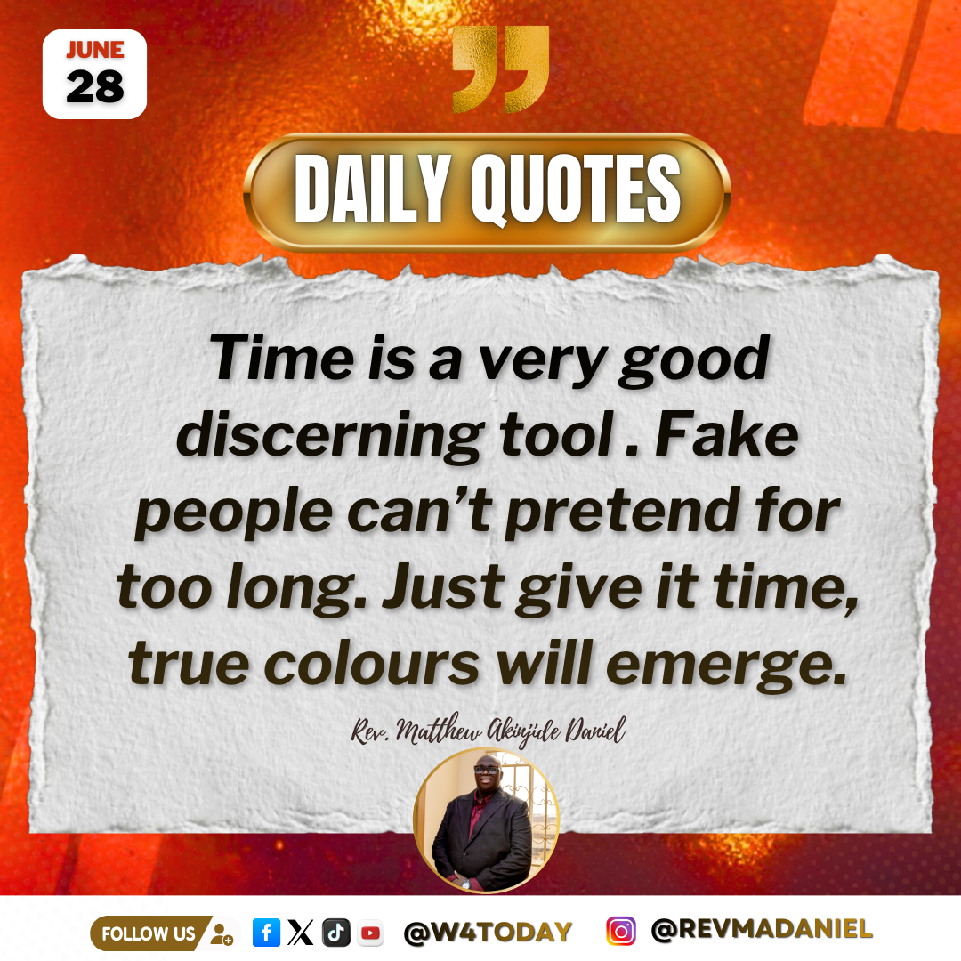 Post by Rev Jide Daniel