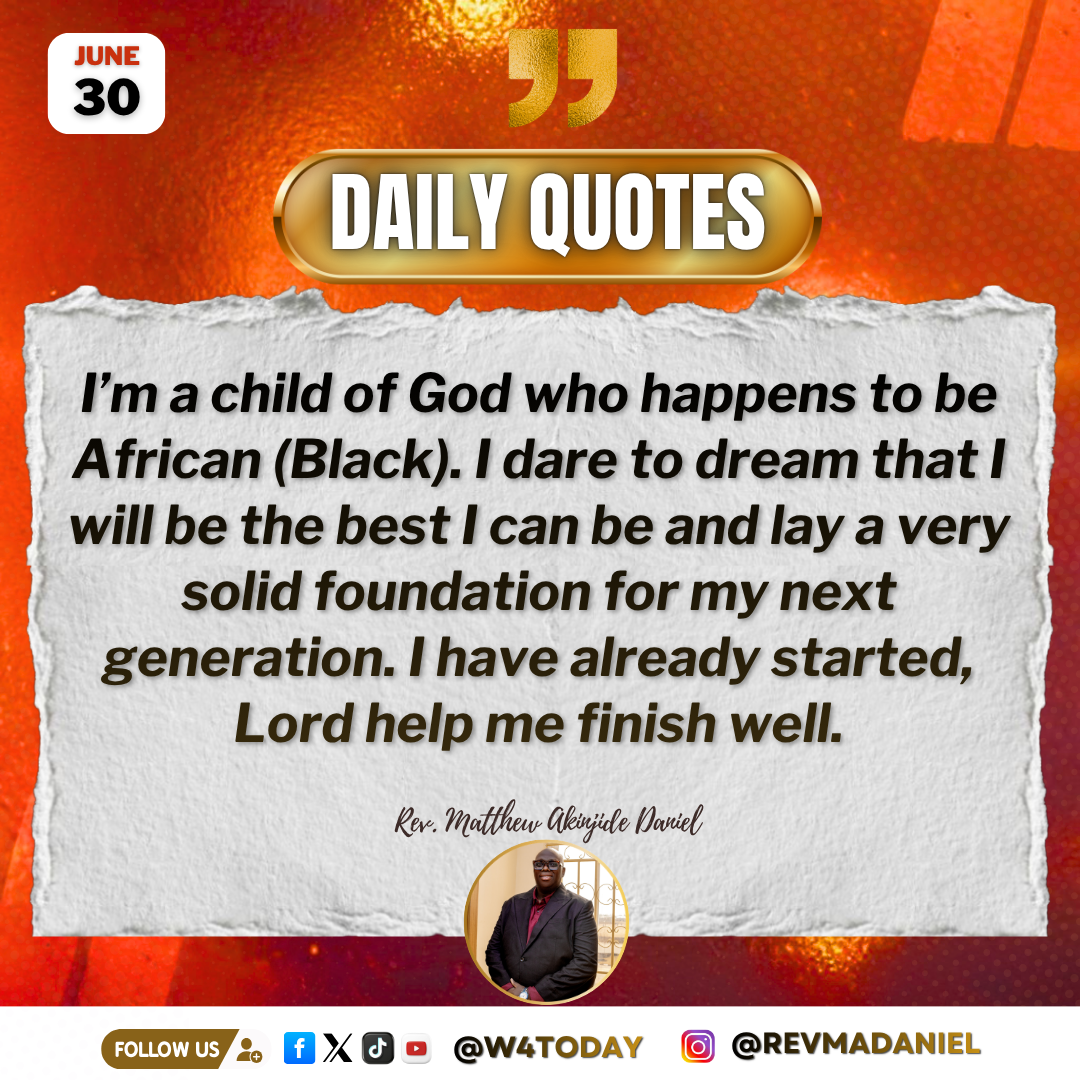 Post by Rev Jide Daniel
