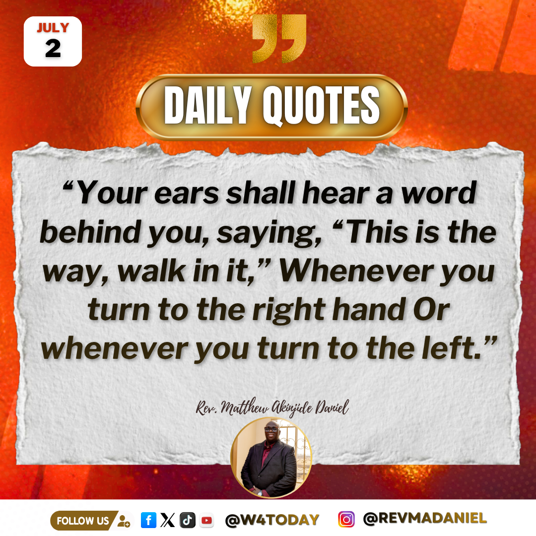 Post by Rev Jide Daniel
