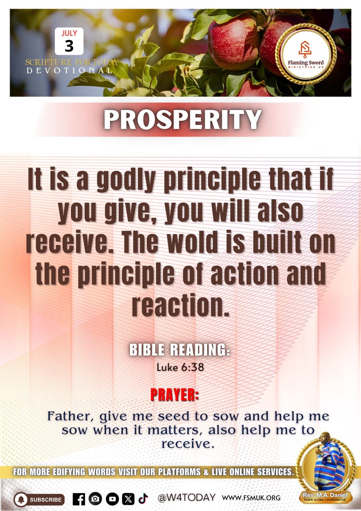 Post by Rev Jide Daniel