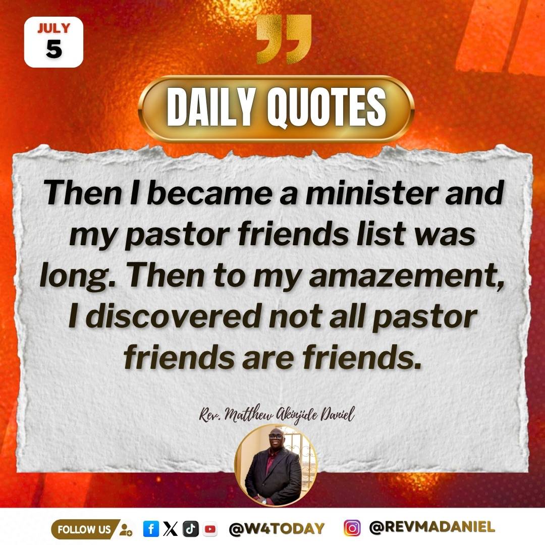 Post by Rev Jide Daniel