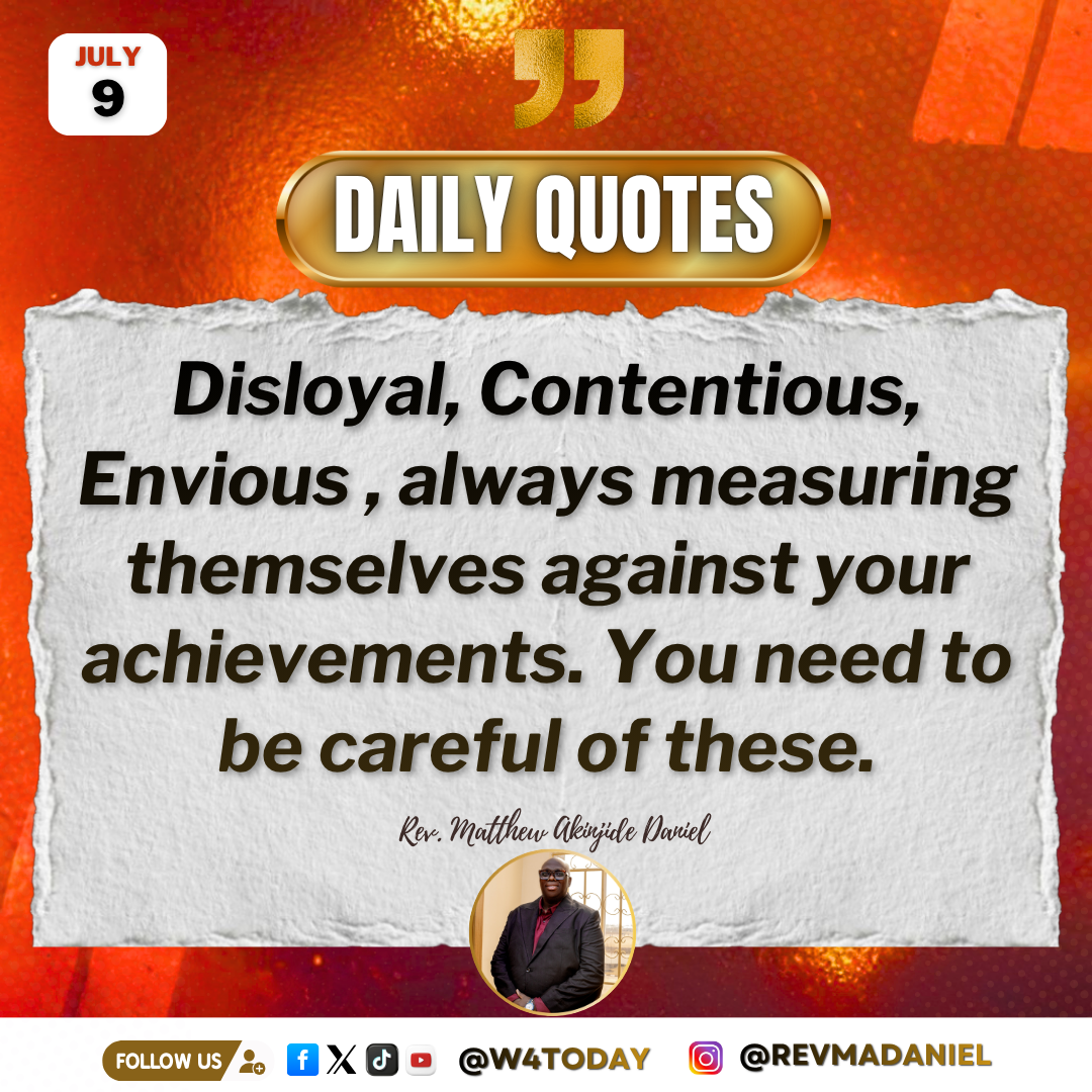 Post by Rev Jide Daniel