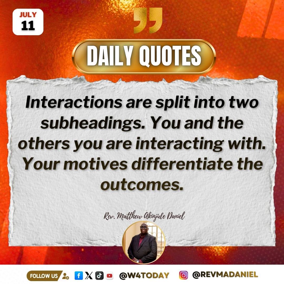 Post by Rev Jide Daniel