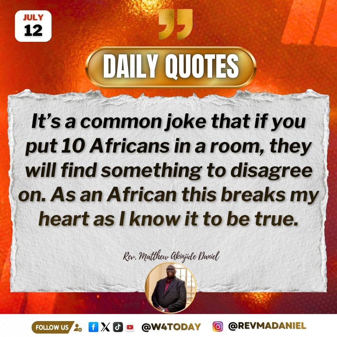 Post by Rev Jide Daniel