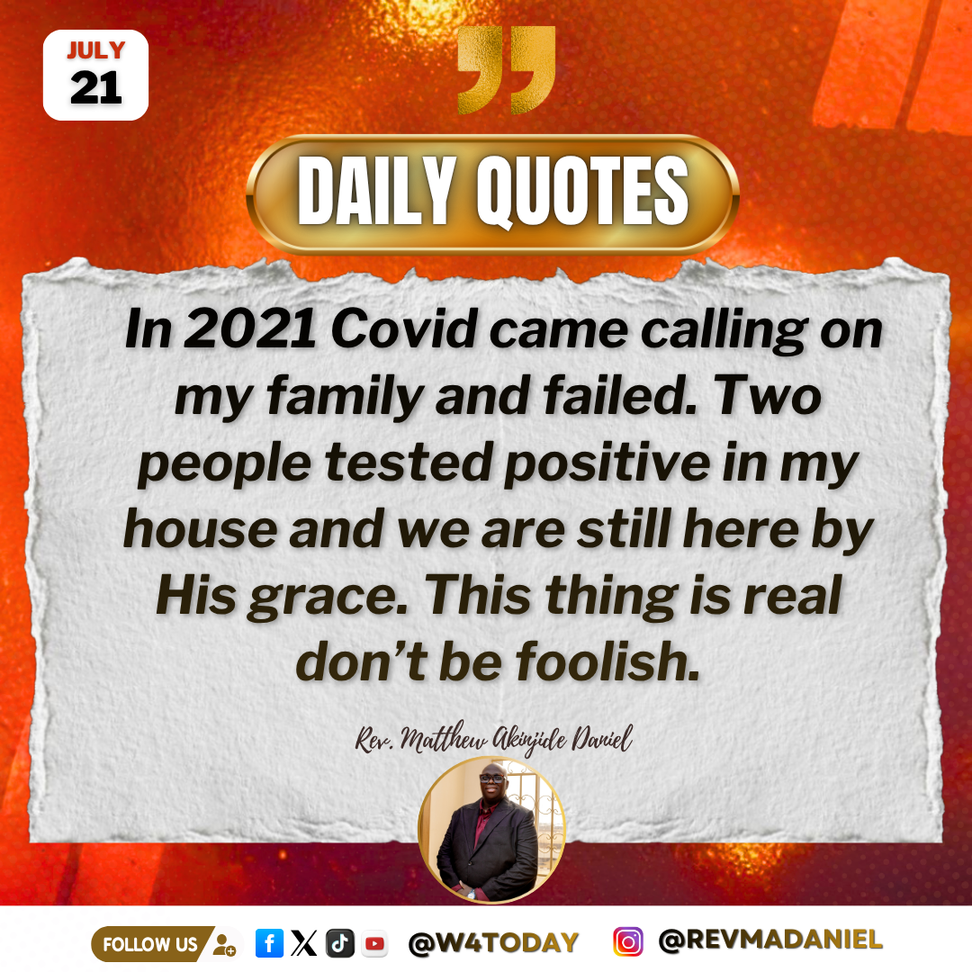 Post by Rev Jide Daniel