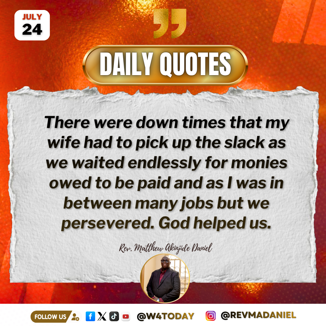 Post by Rev Jide Daniel