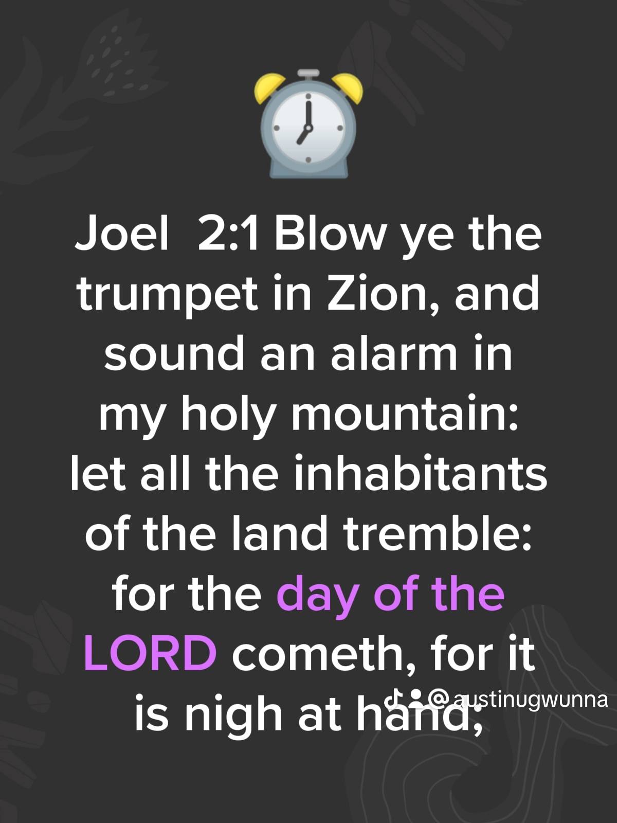 Post by PASTOR AUSTINE