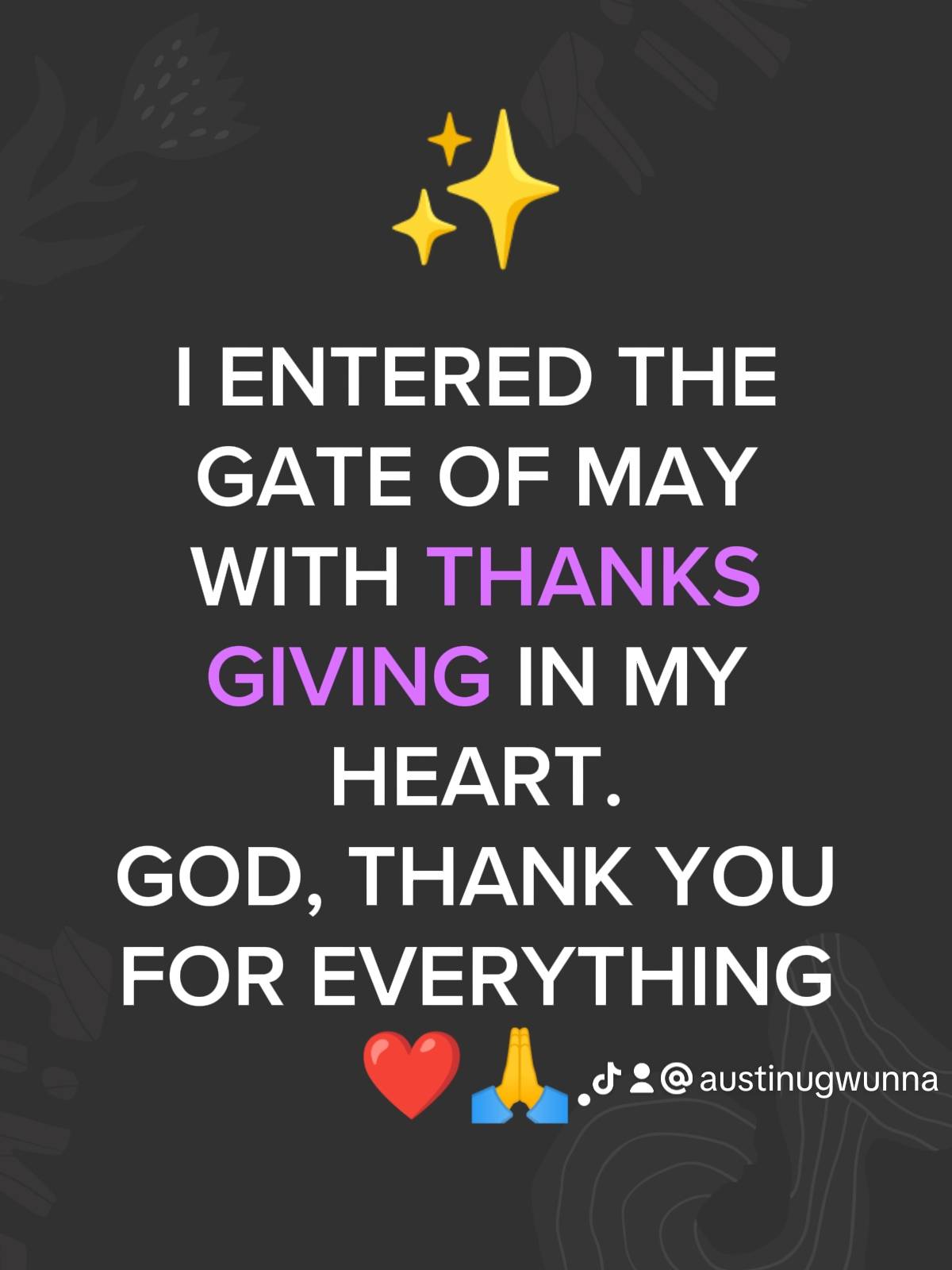 Post by PASTOR AUSTINE