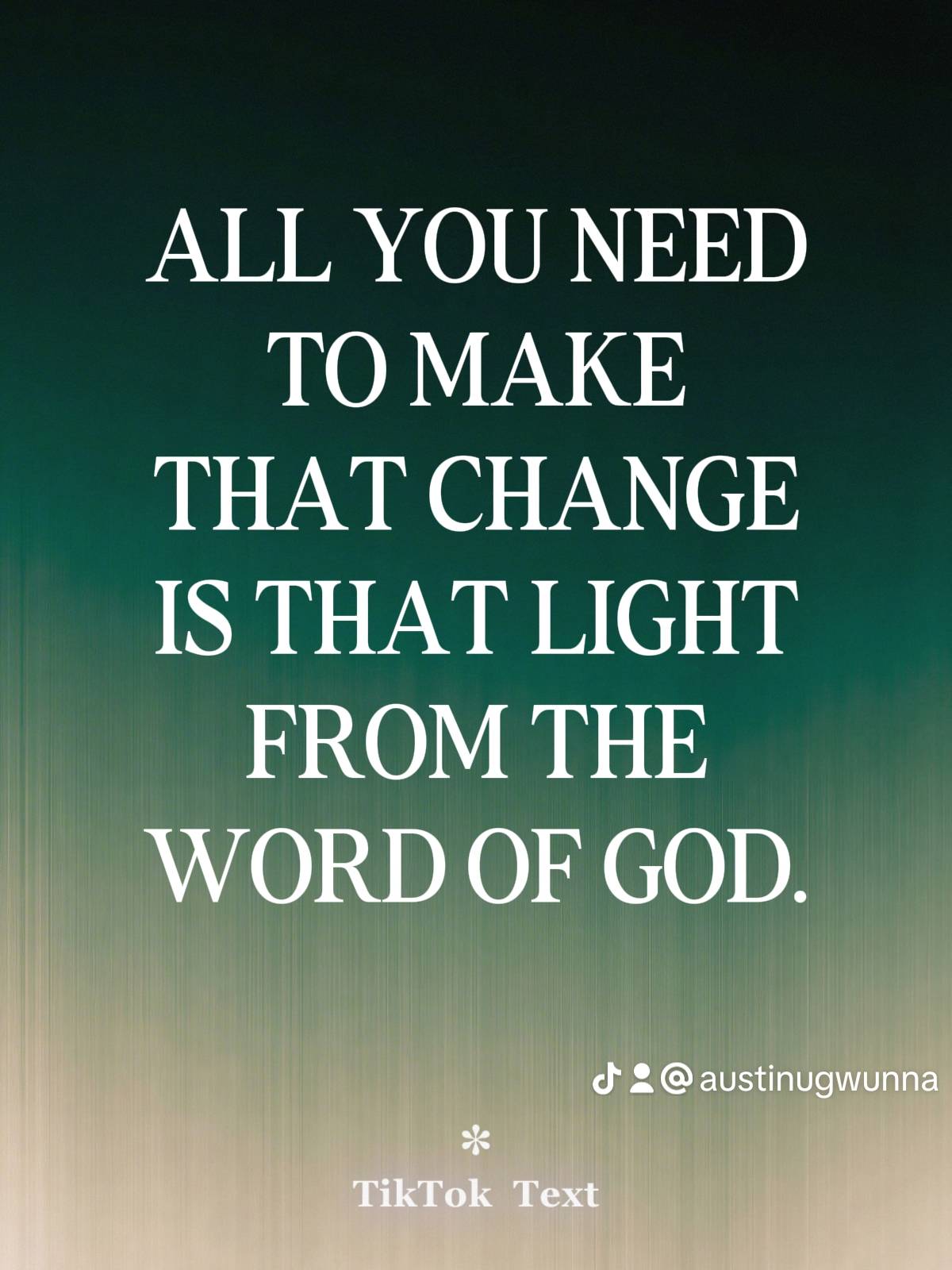 Post by PASTOR AUSTINE
