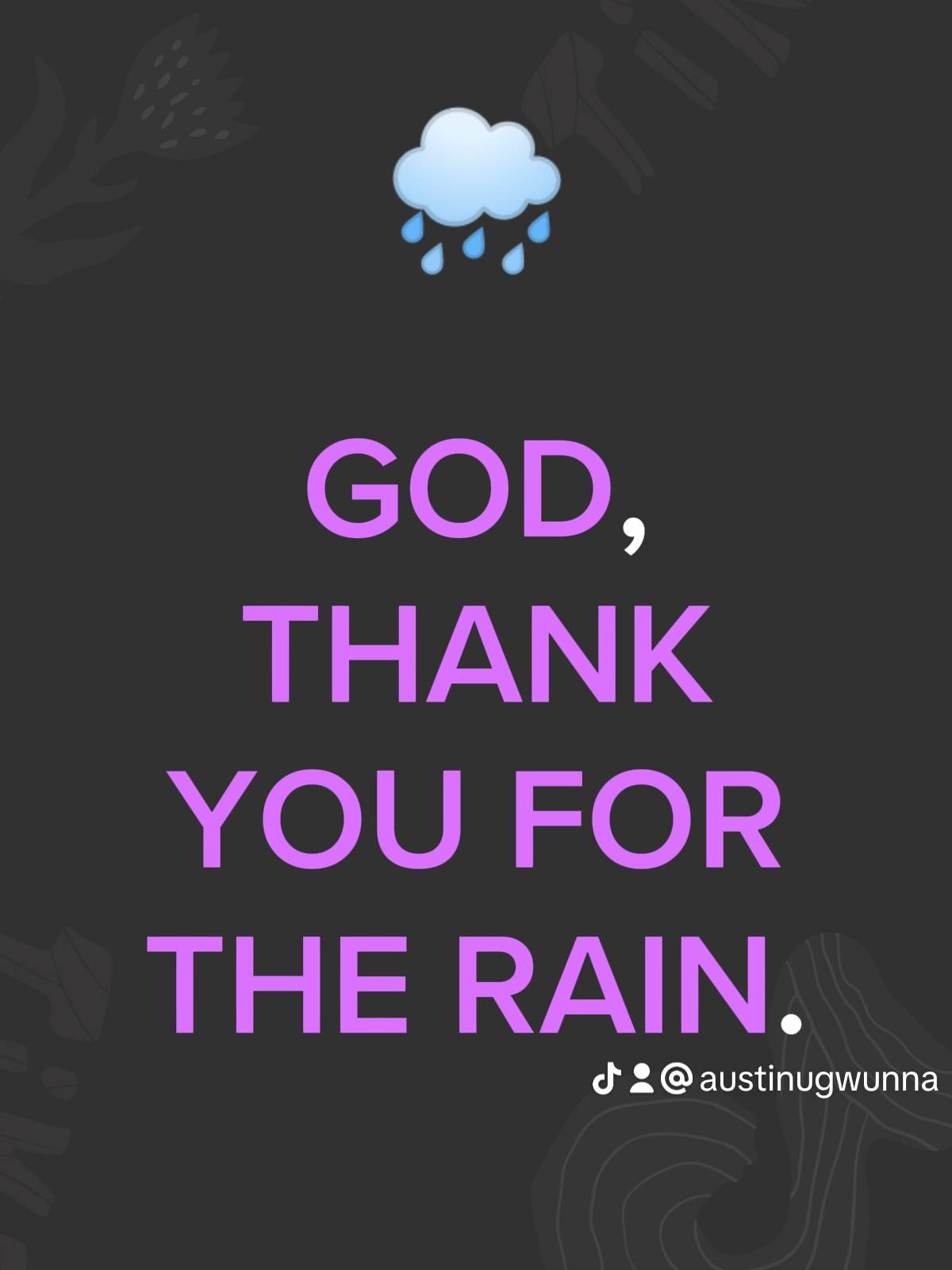 Post by PASTOR AUSTINE
