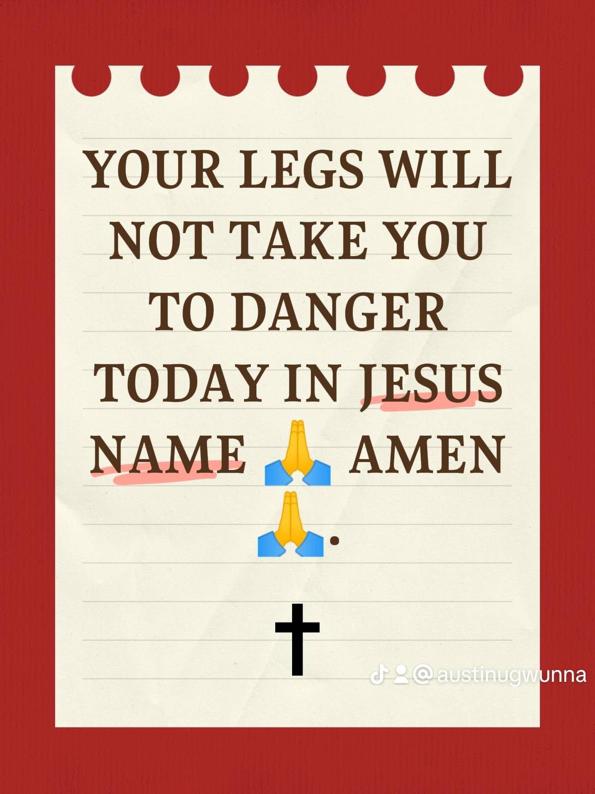 Post by PASTOR AUSTINE