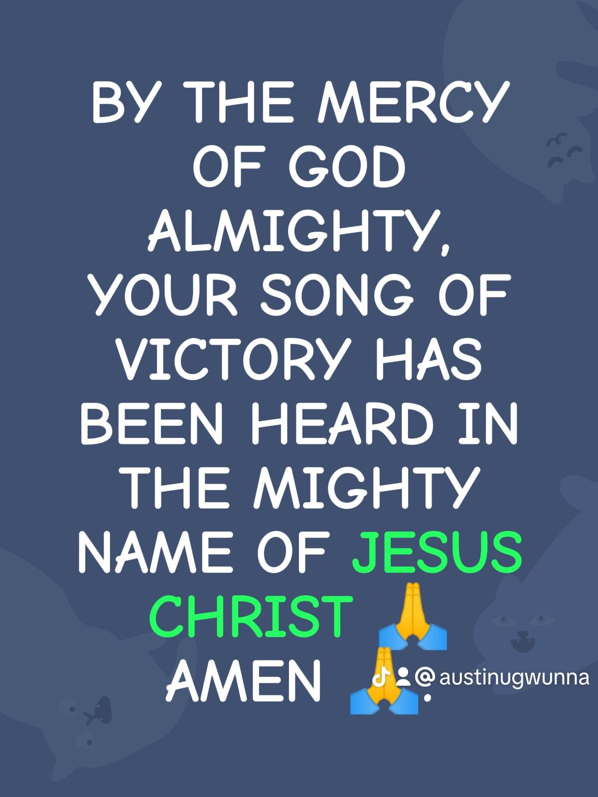 Post by PASTOR AUSTINE