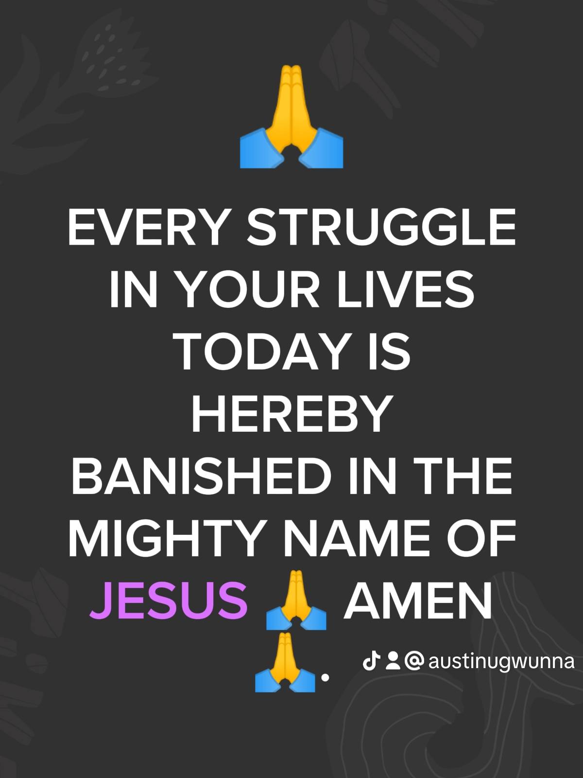 Post by PASTOR AUSTINE