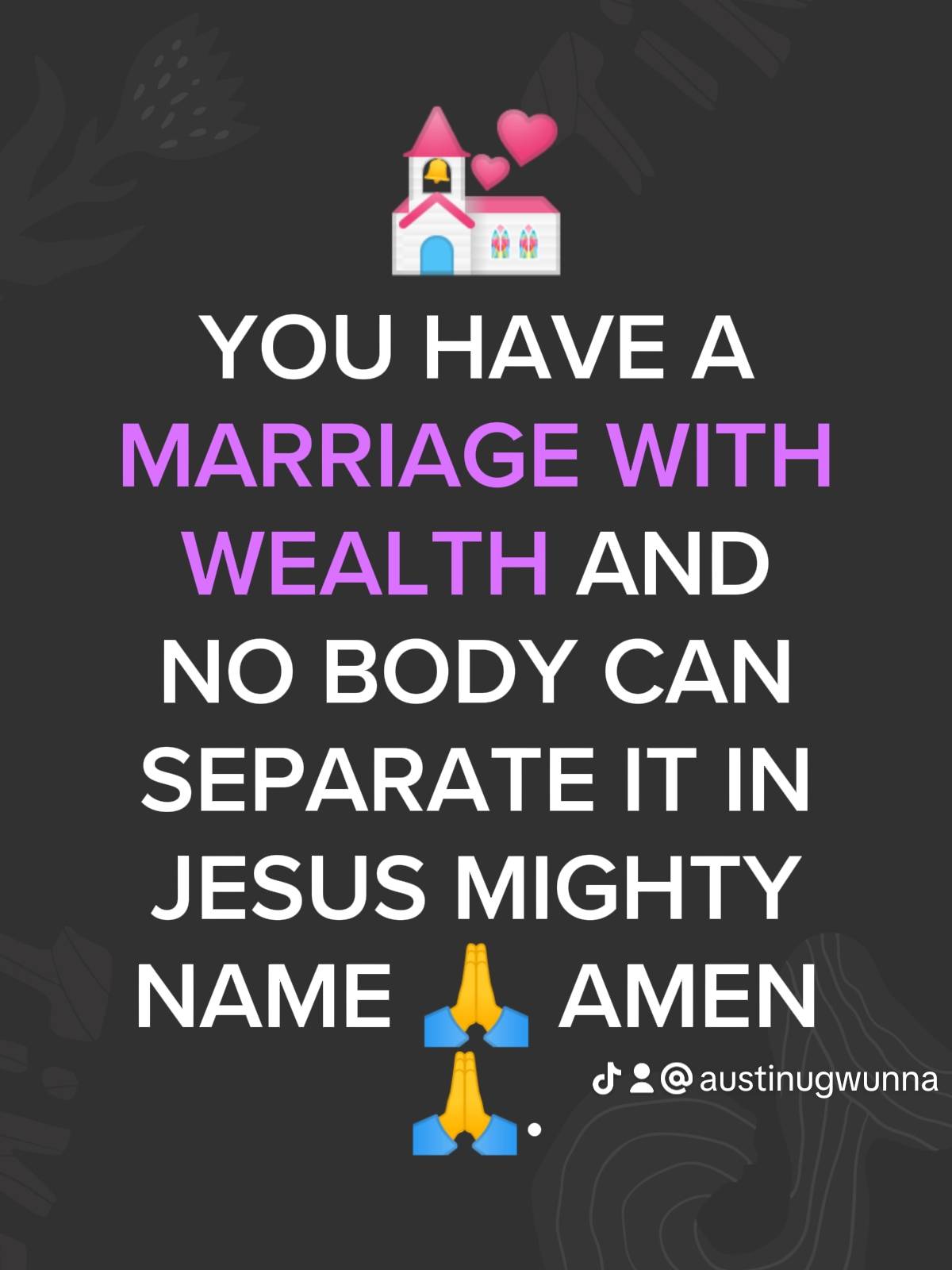 Post by PASTOR AUSTINE