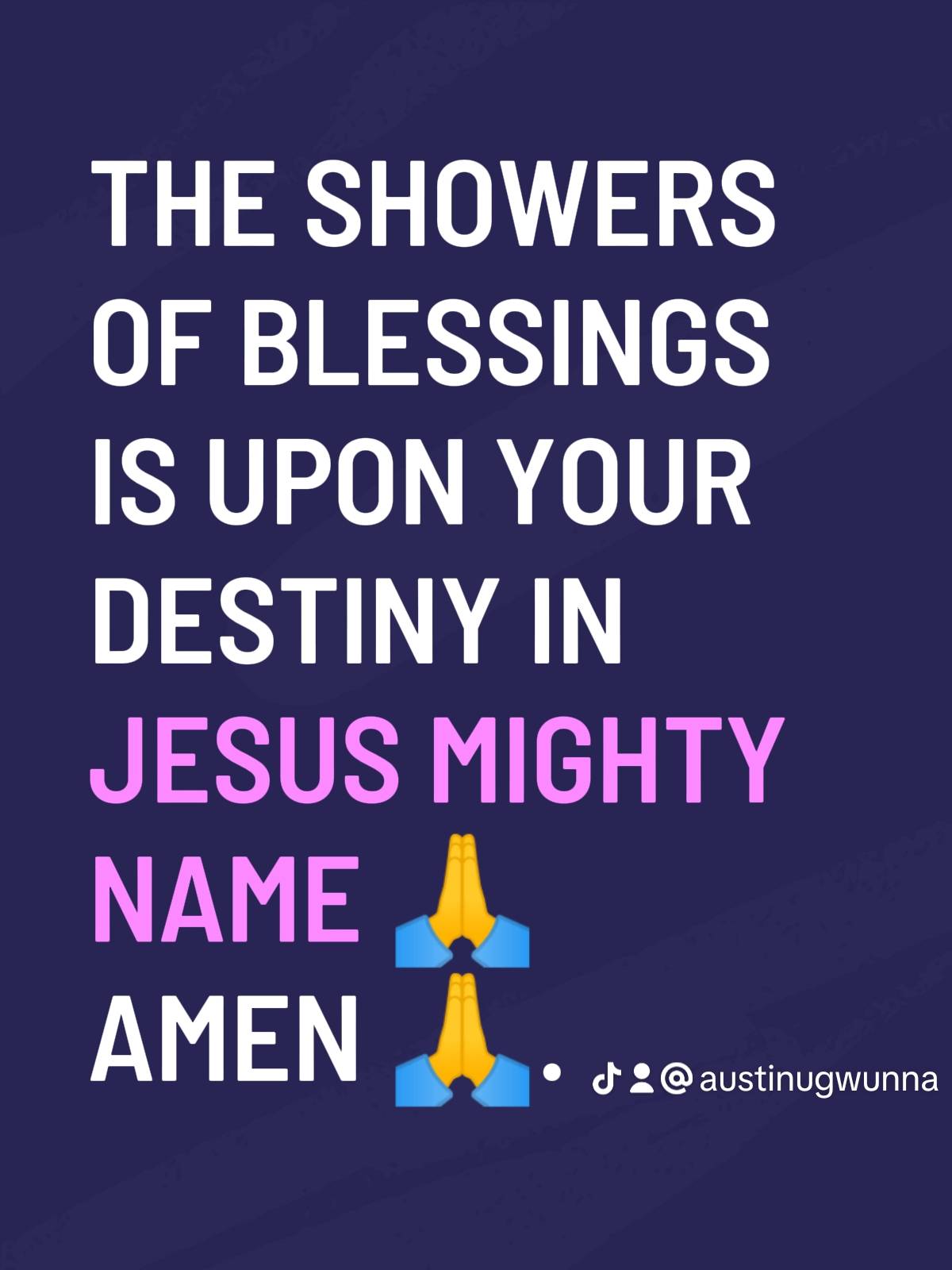 Post by PASTOR AUSTINE