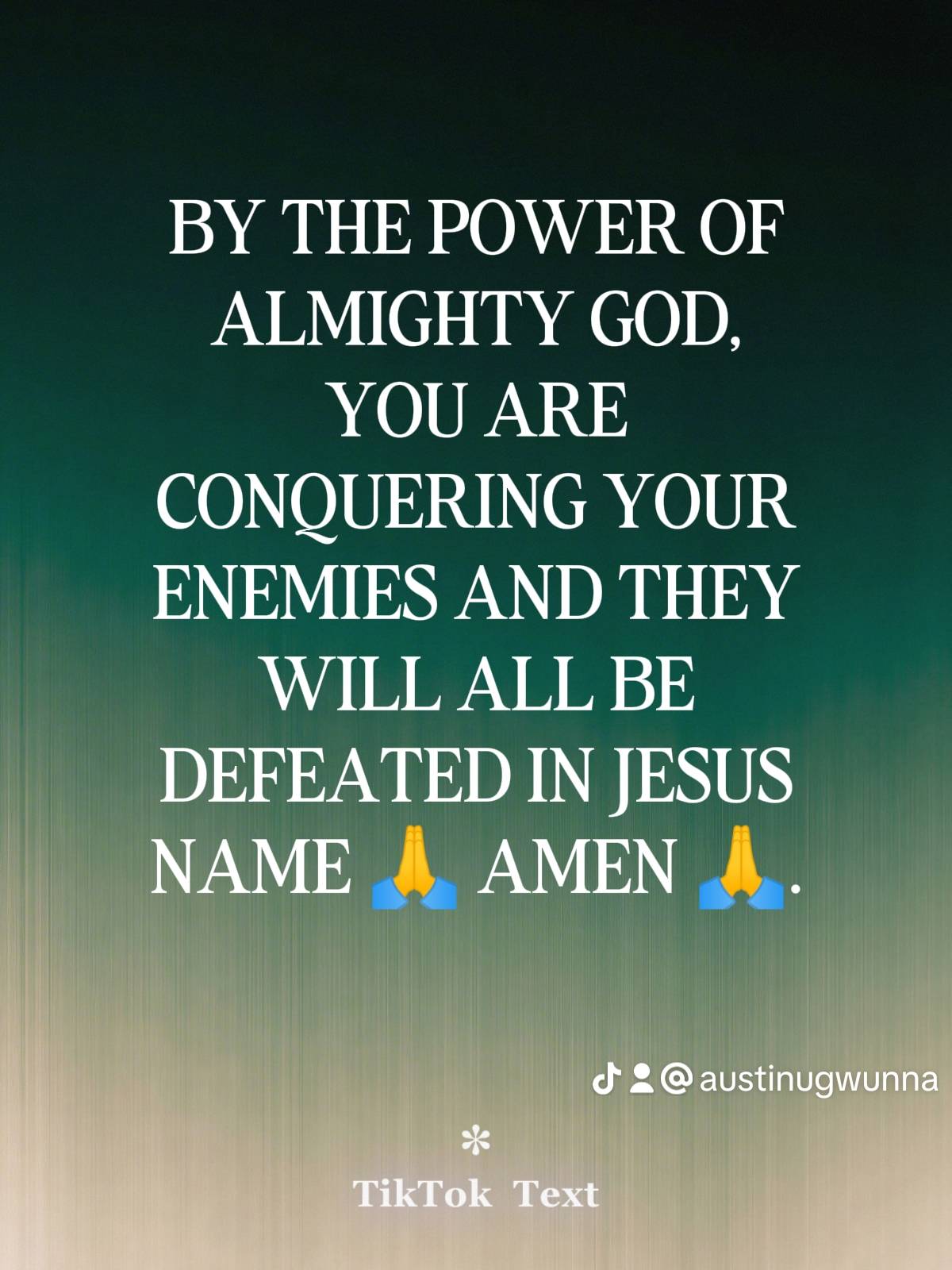 Post by PASTOR AUSTINE