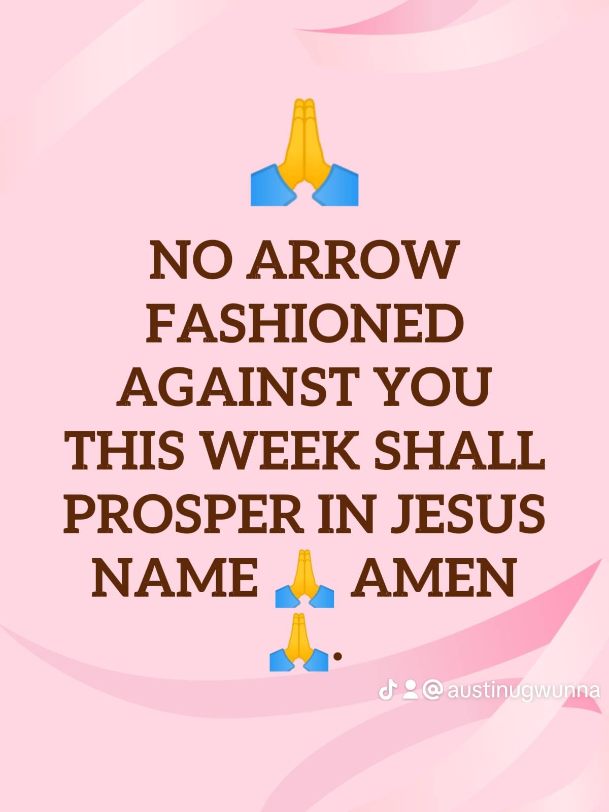 Post by PASTOR AUSTINE