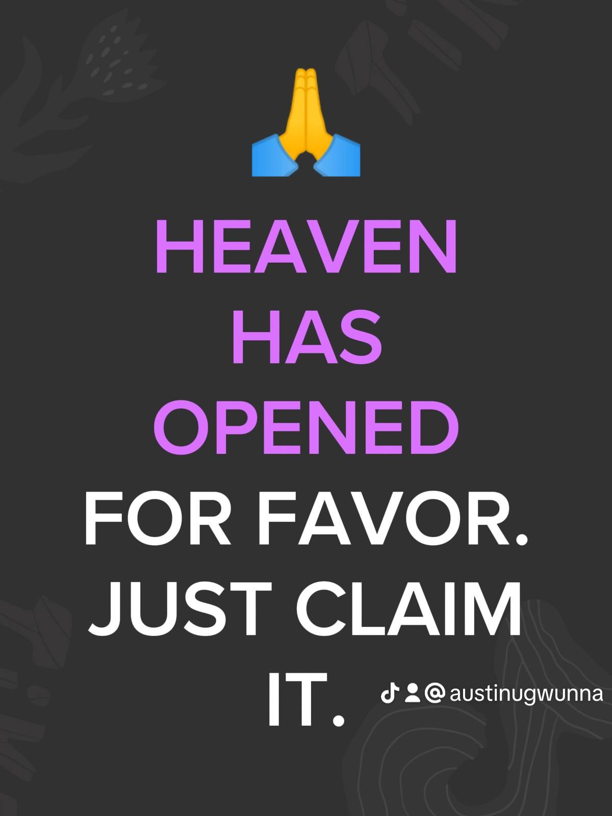 Post by PASTOR AUSTINE