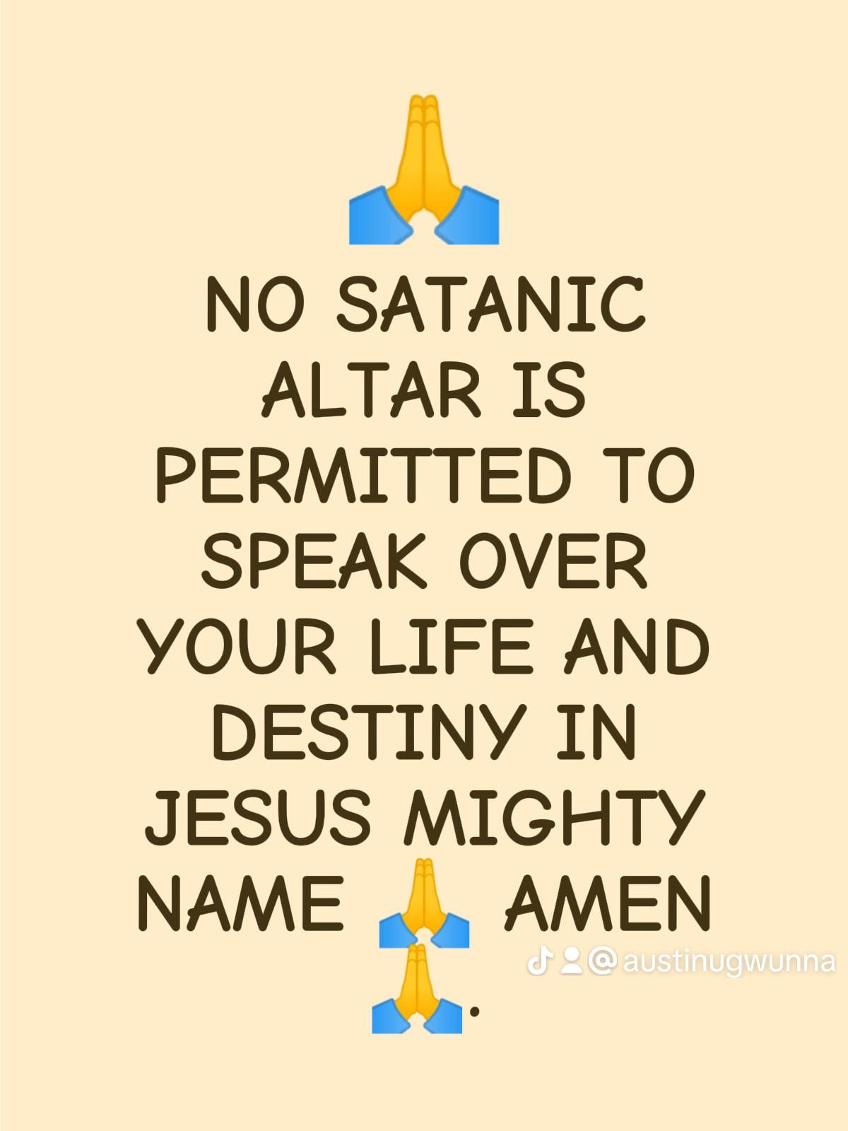 Post by PASTOR AUSTINE