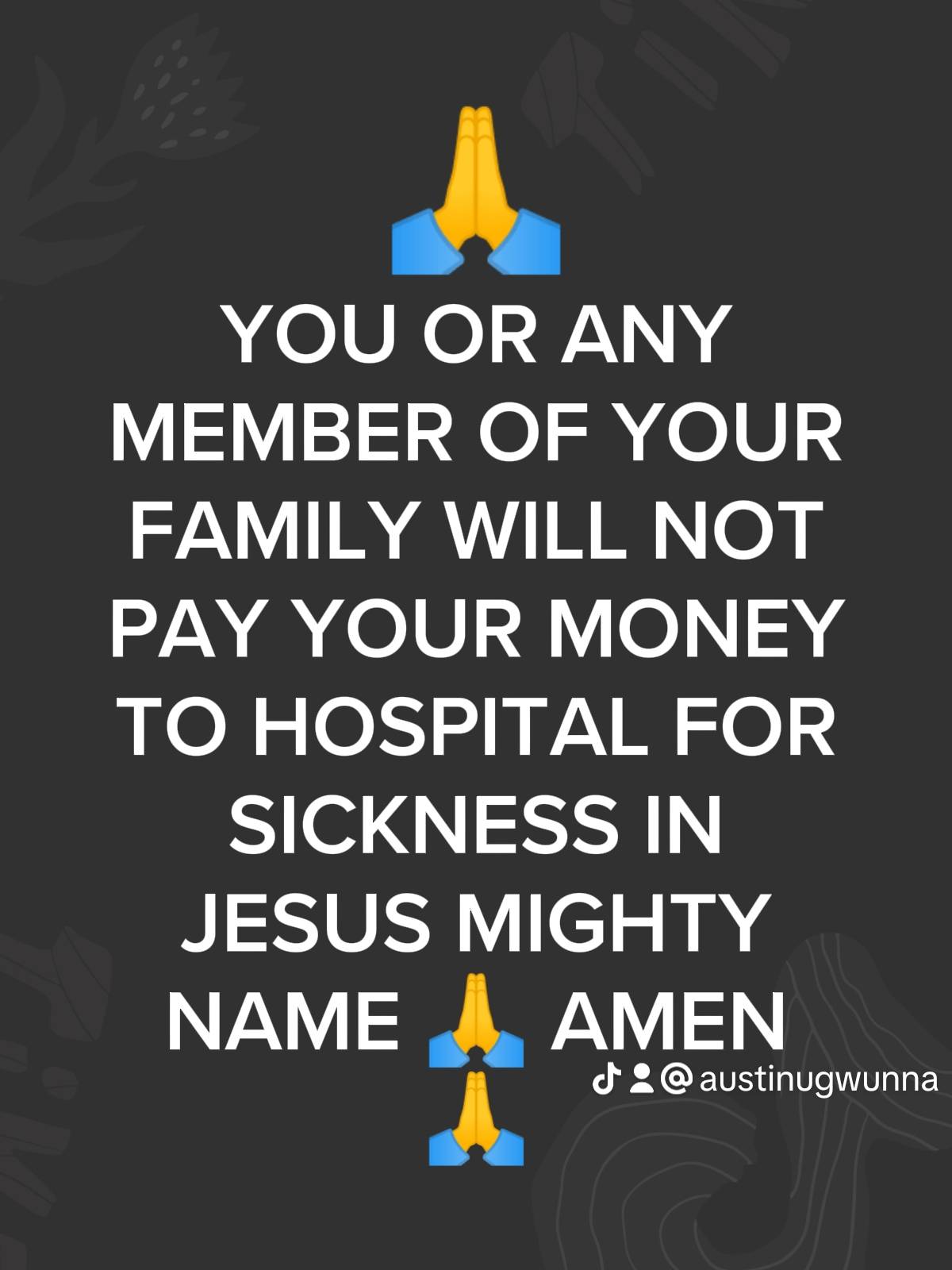 Post by PASTOR AUSTINE