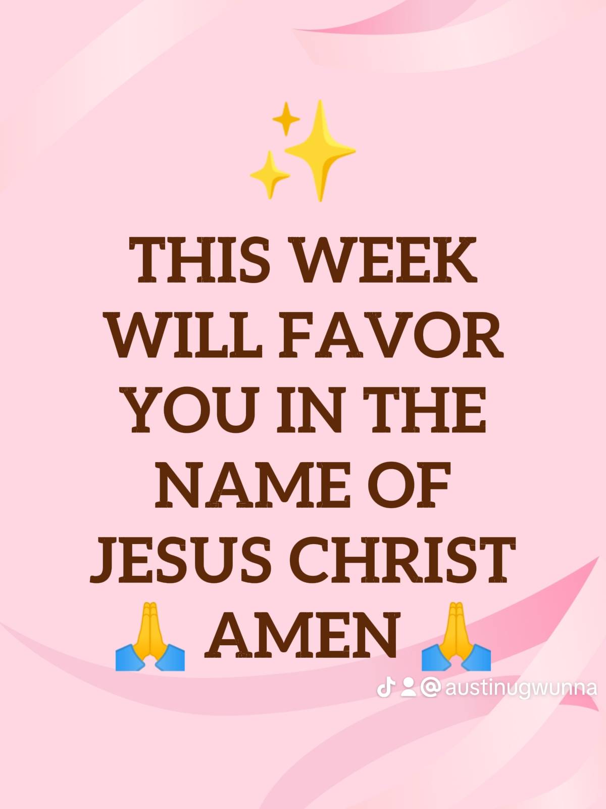 Post by PASTOR AUSTINE