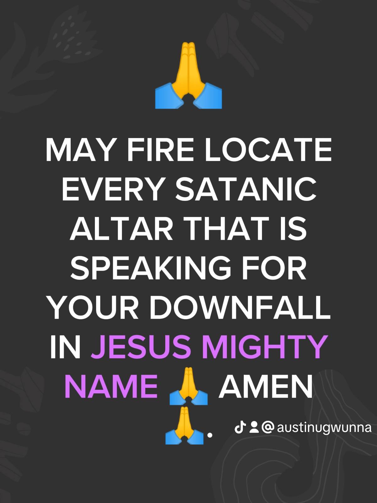 Post by PASTOR AUSTINE