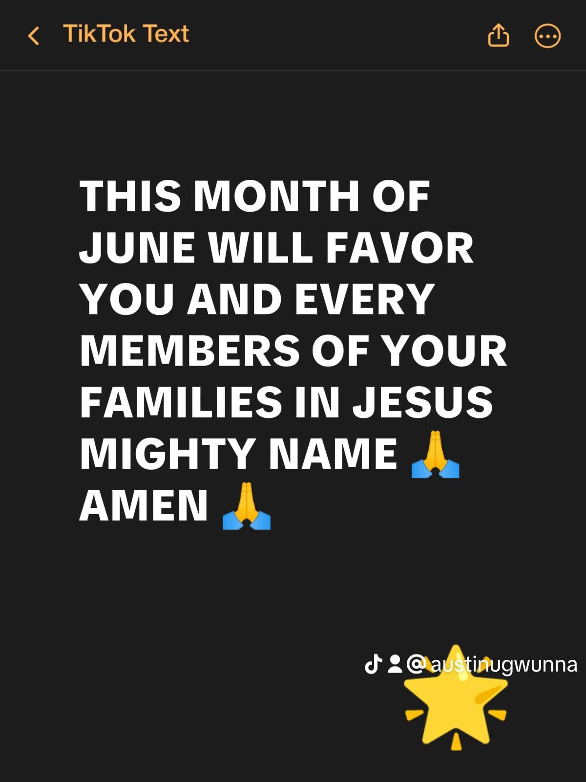 Post by PASTOR AUSTINE