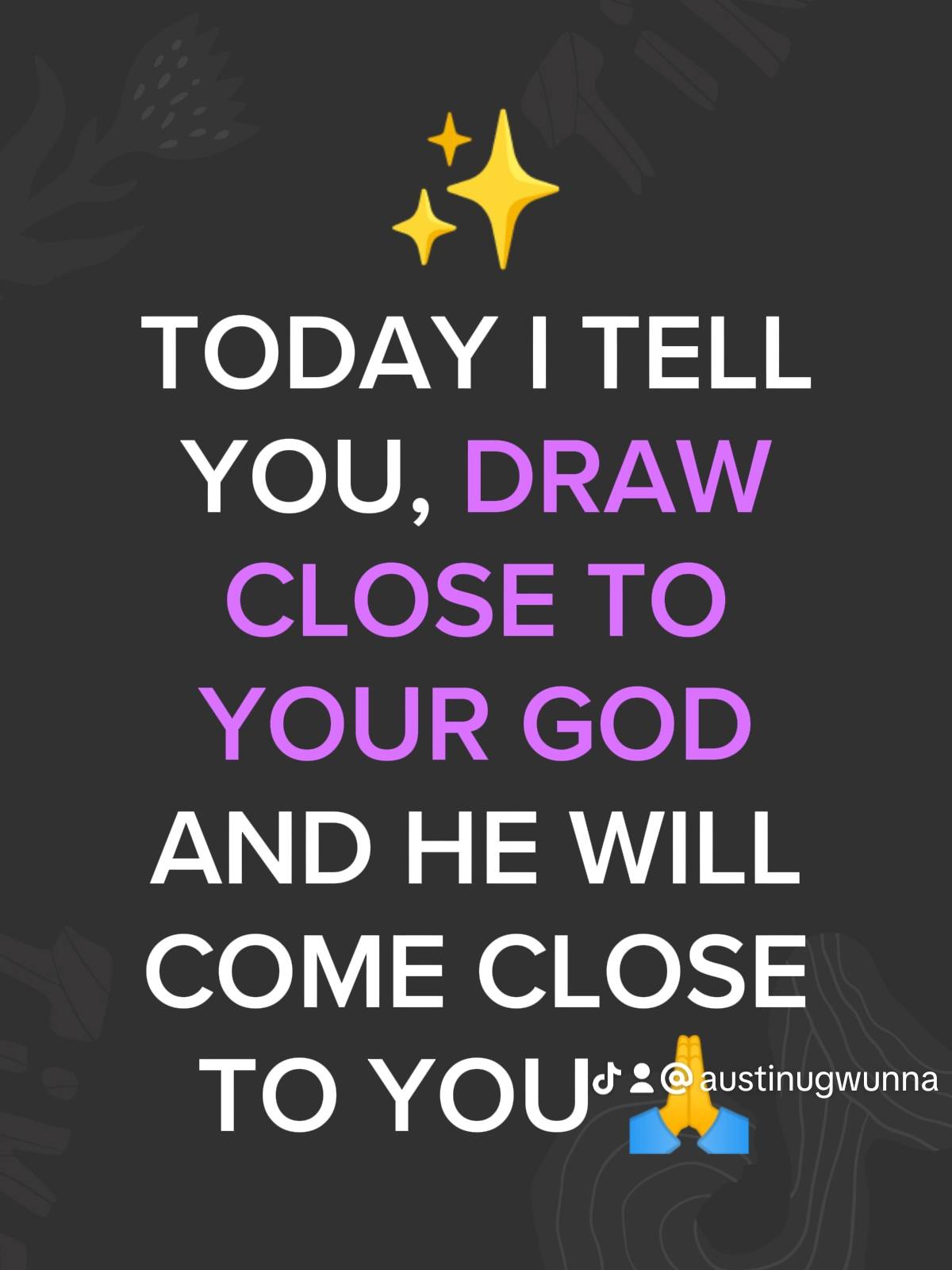 Post by PASTOR AUSTINE